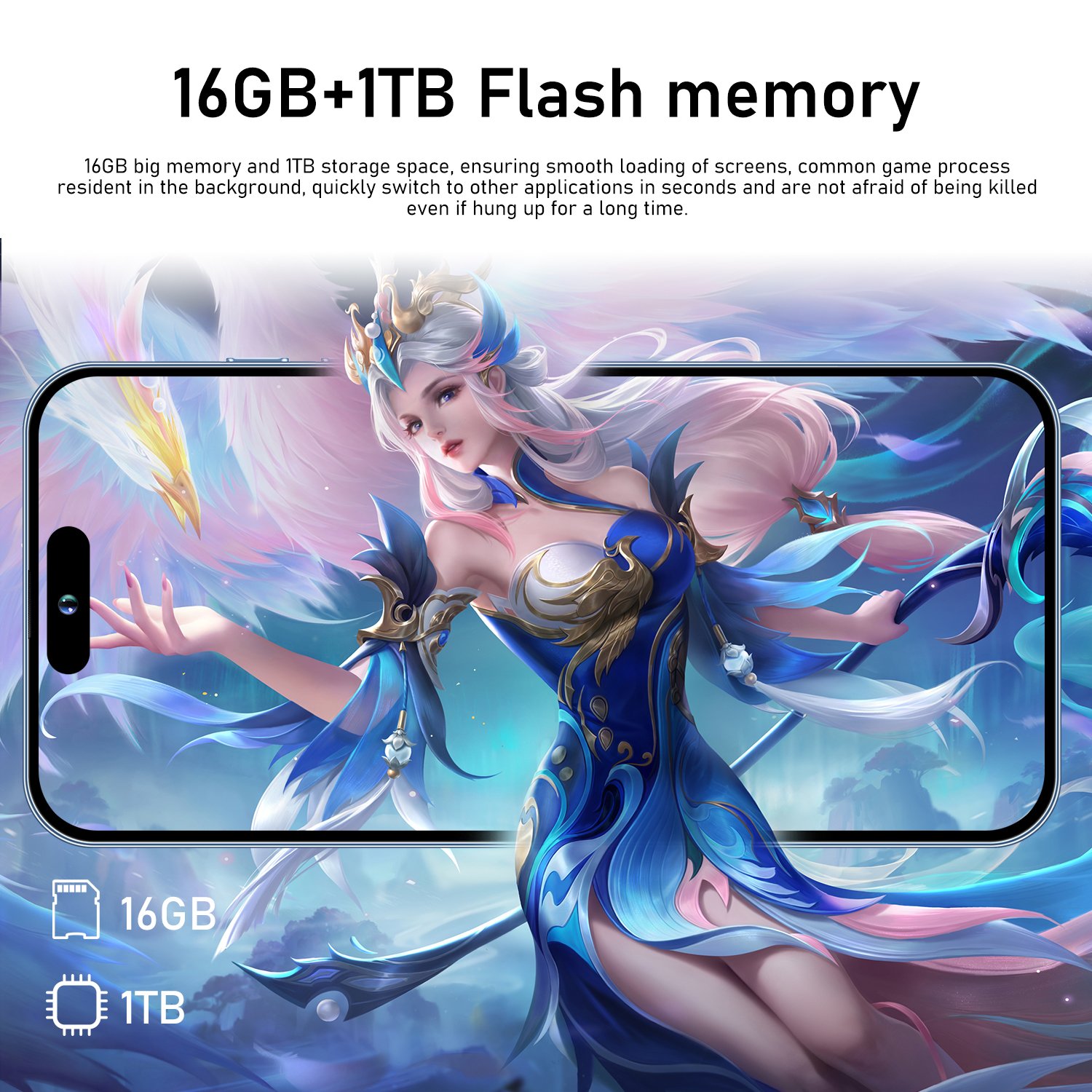 Good Smart Phone 6.5" Global 32GB Smartphone 4G 3G Android Mobile Cell Phones